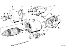 Startmotor detaljer