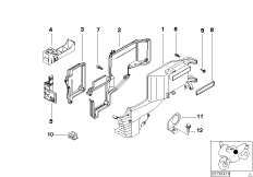 Kabelwanne/Sicherungskasten/Anbauteile