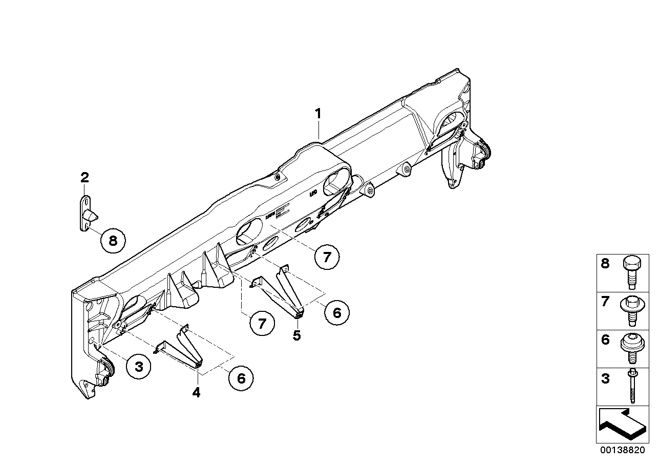 Carrier instrument panel