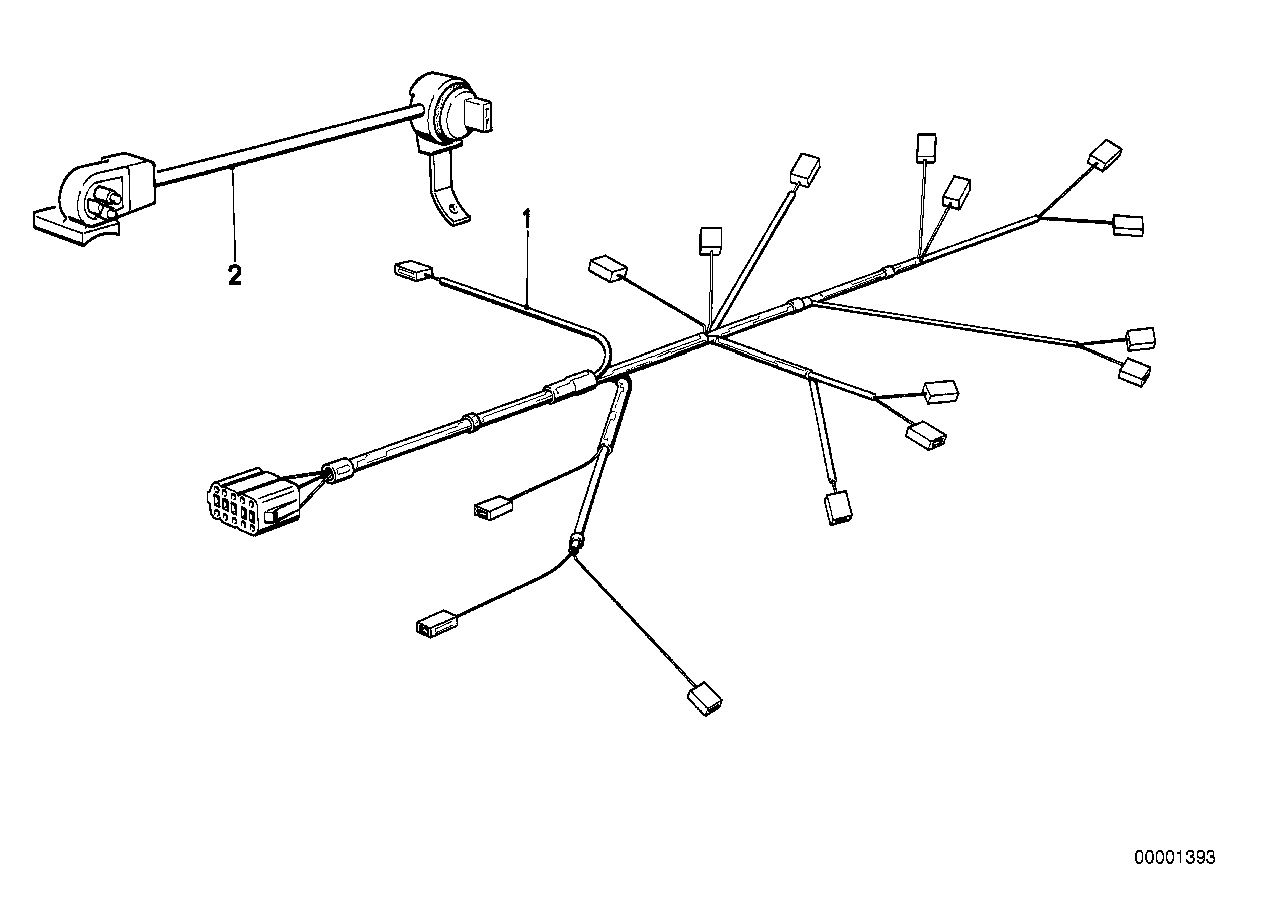 Engine wiring harness