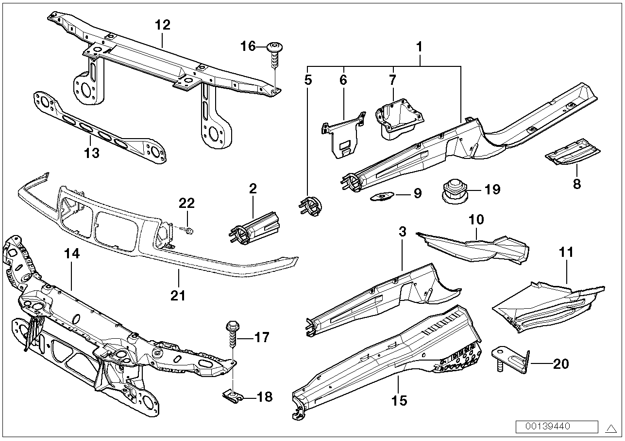 Estrutura piezas sueltas