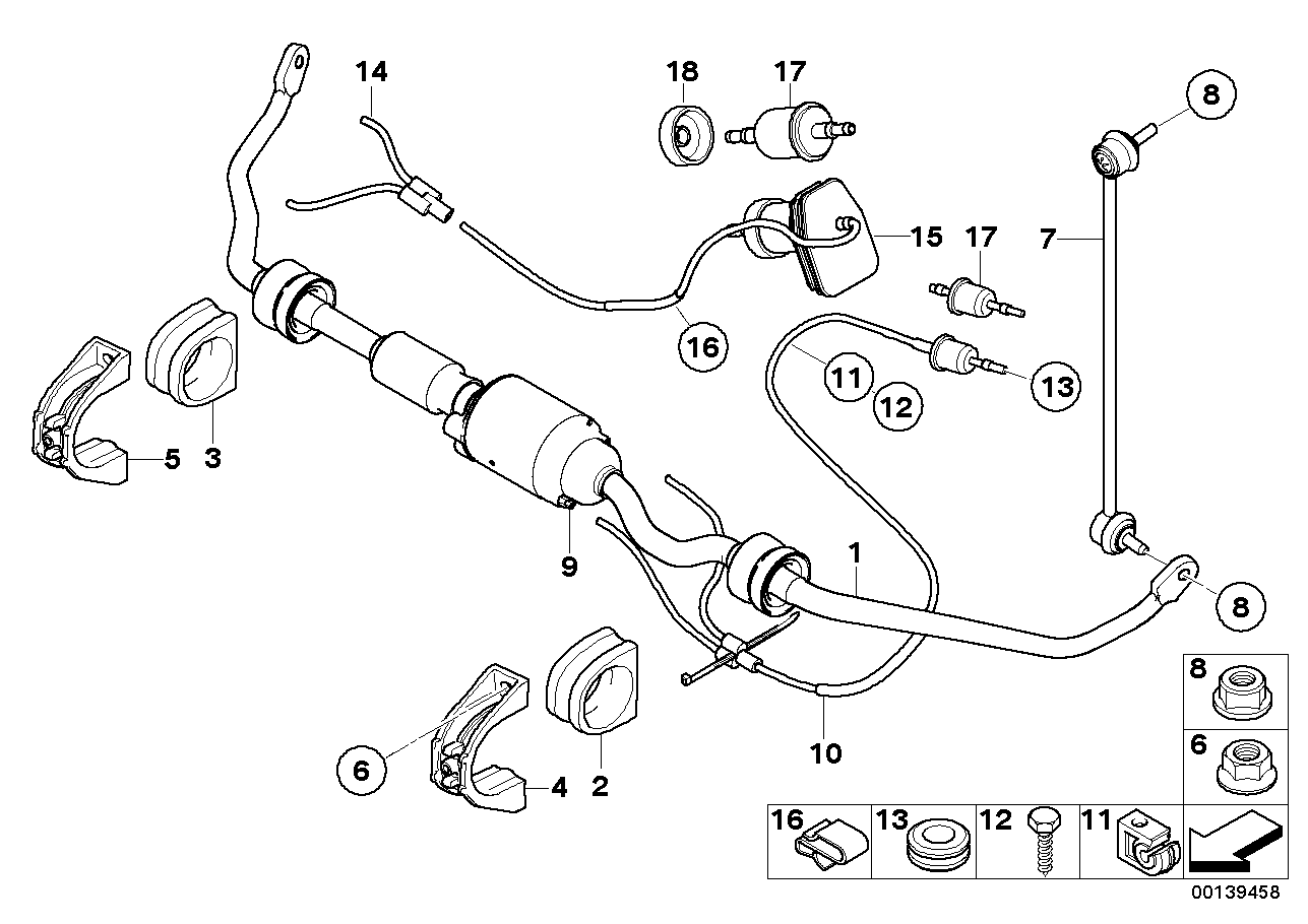 Stabilizátor přední / Dynamic Drive