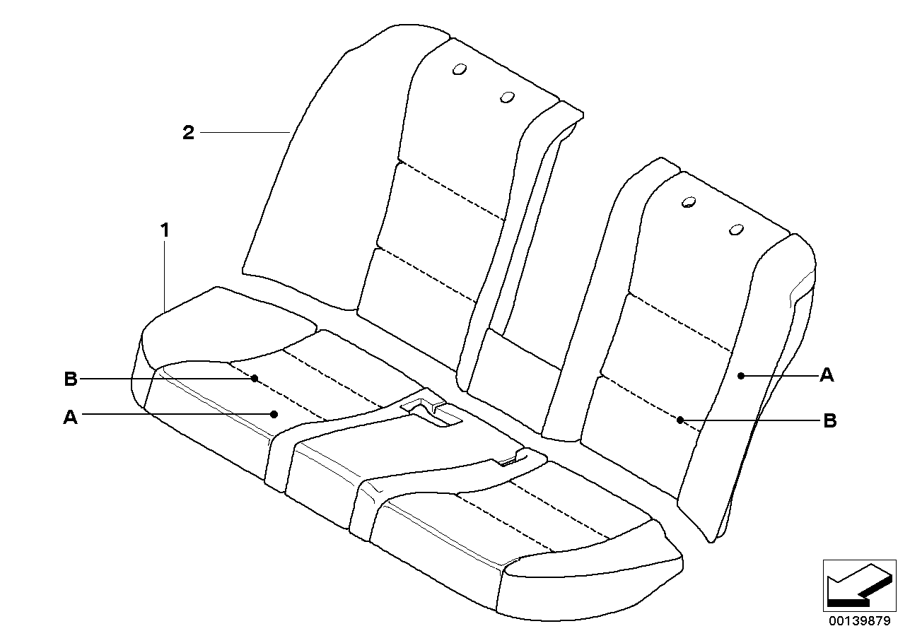 个性化座套 后部舒适型座椅