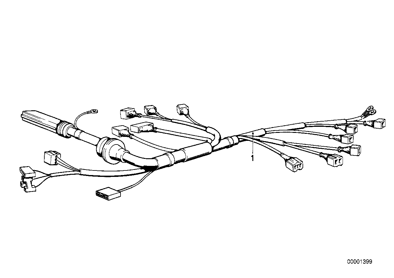 Kabelbaum Motor