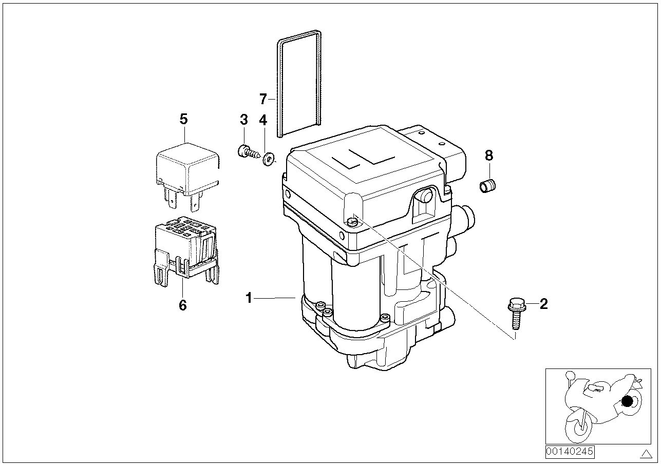 Druckmodulator ABS