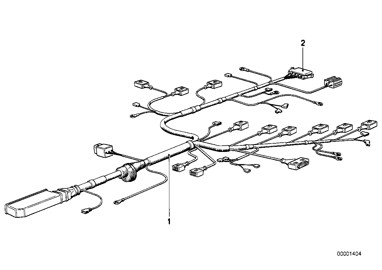 Kabelboom motor