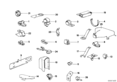 Mazo de cables, piezas adicionales