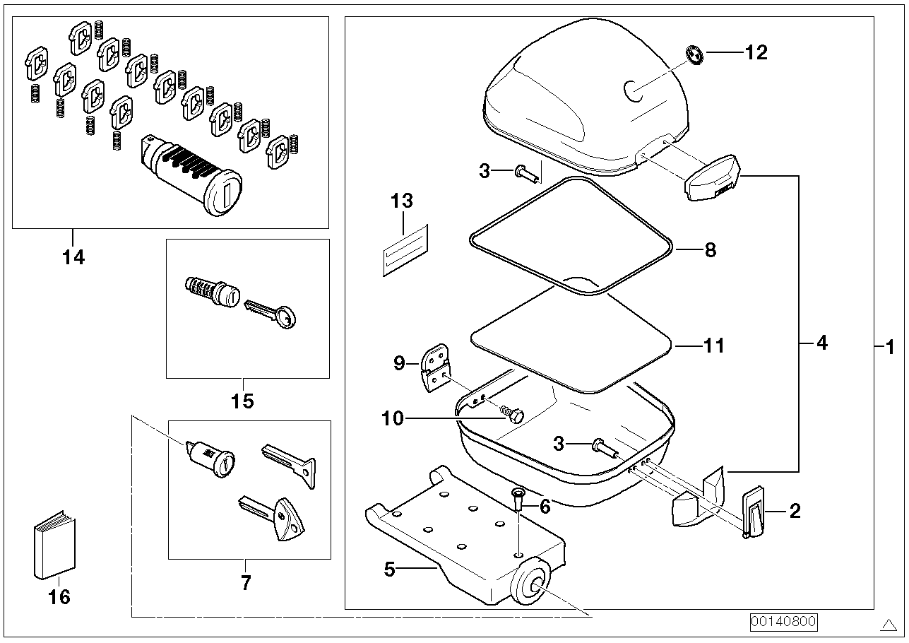 头盔箱