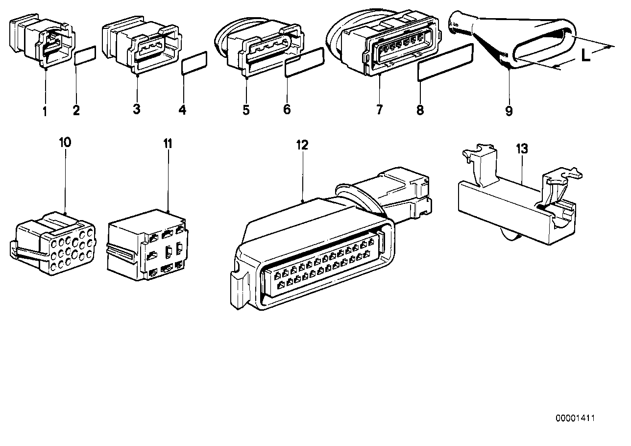 电缆插接