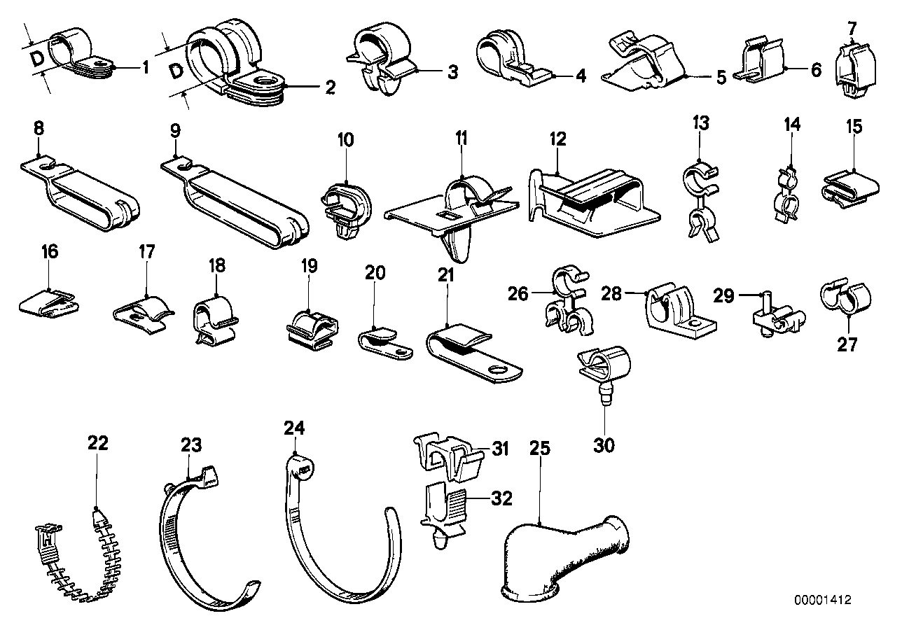 Kabelhållare