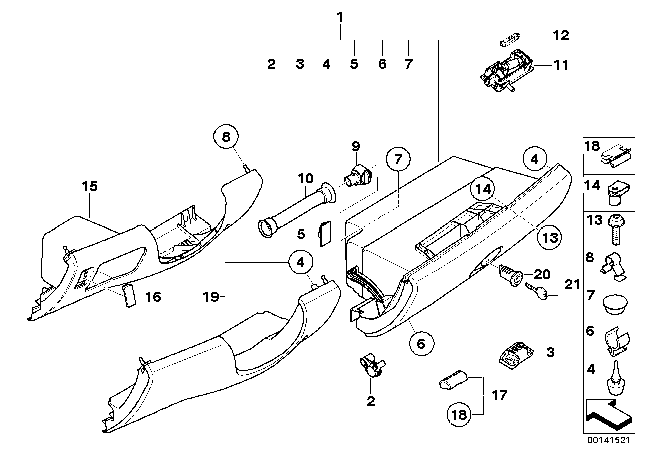 Glove box