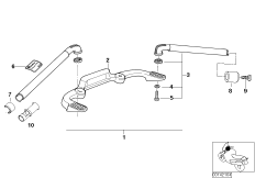 Adjustable handle bar/single parts