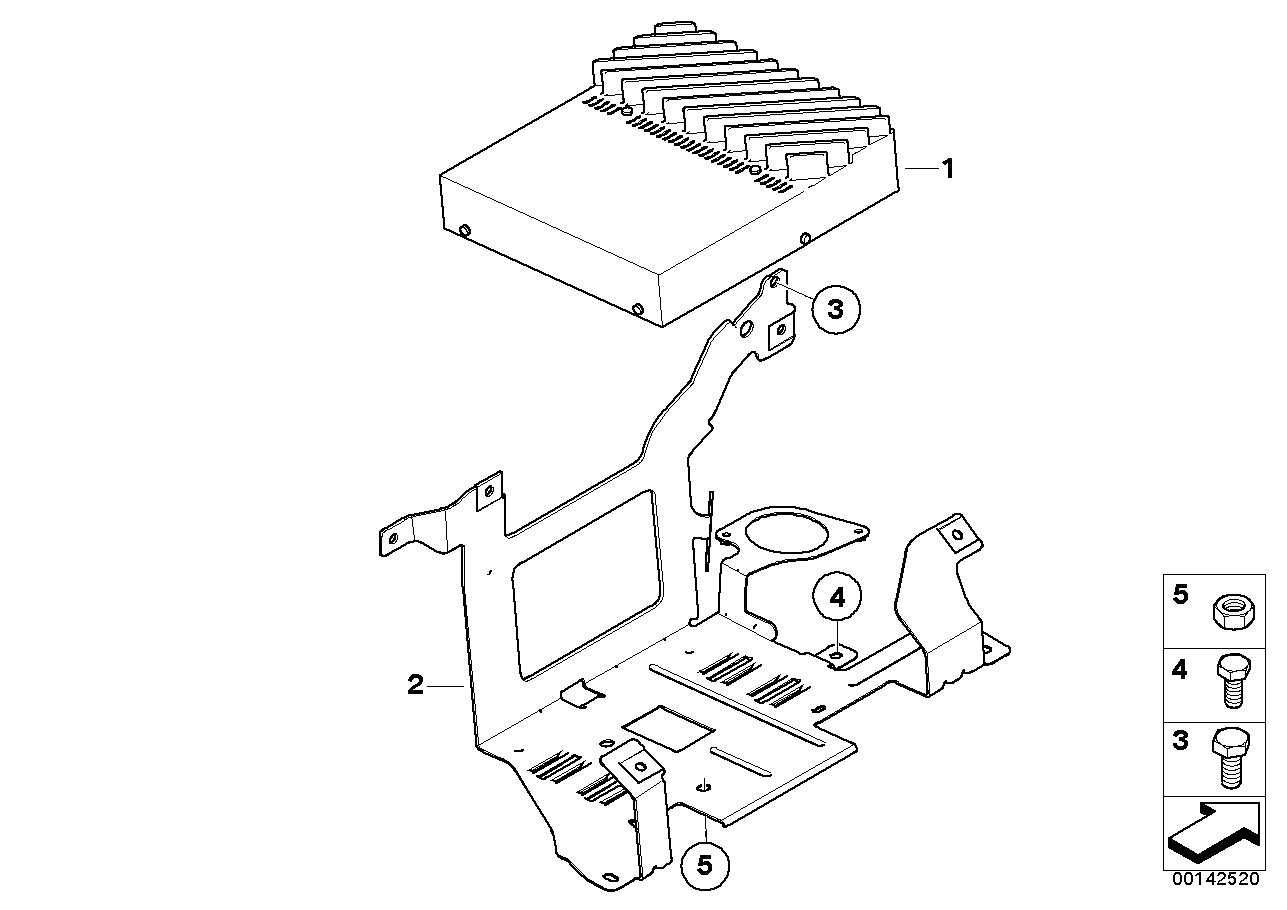 Versterker / Houder hifi-systeem