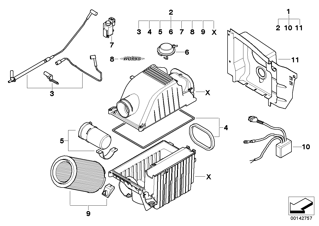 Système de filtre à air JCW