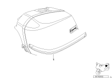 Impact strips for large system case