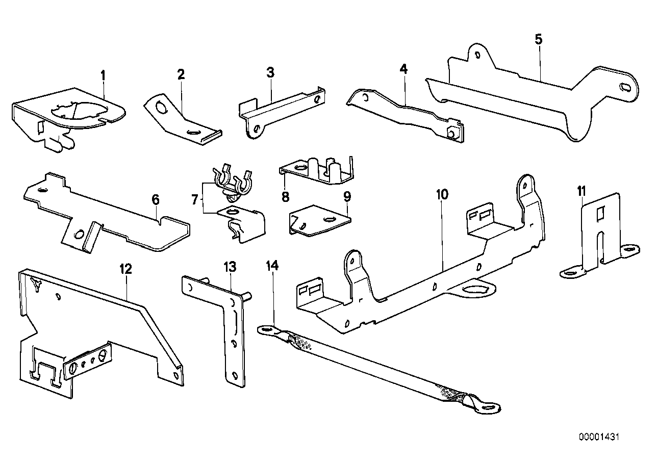 Mazo de cables, piezas adicionales