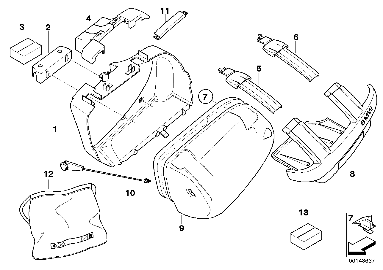 Delar väska Sport