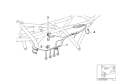 Kabelboom motor