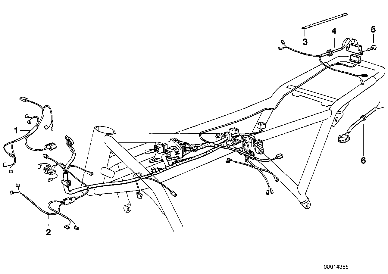 Ledningsstam klädsel fram/bak