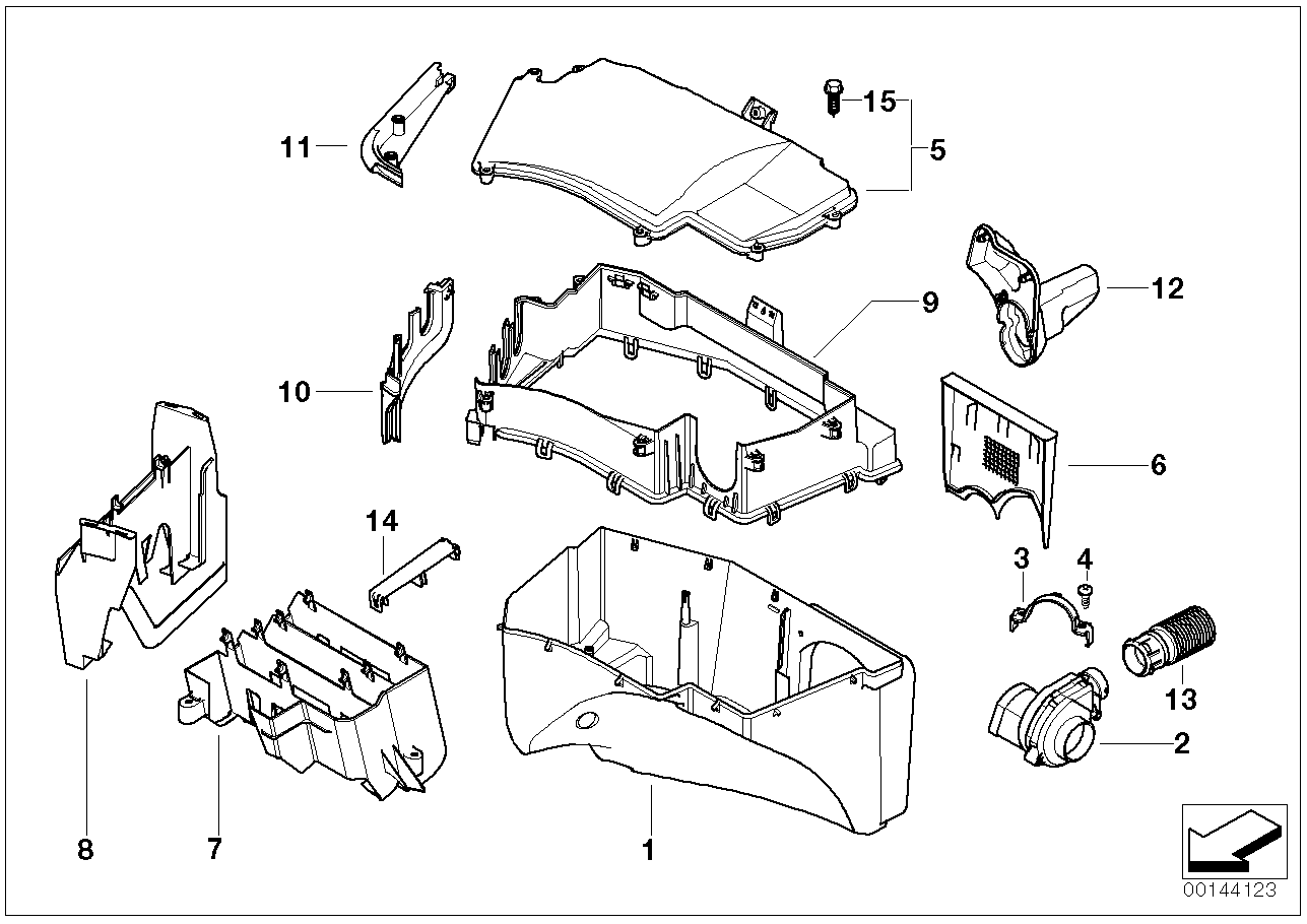 Control unit box