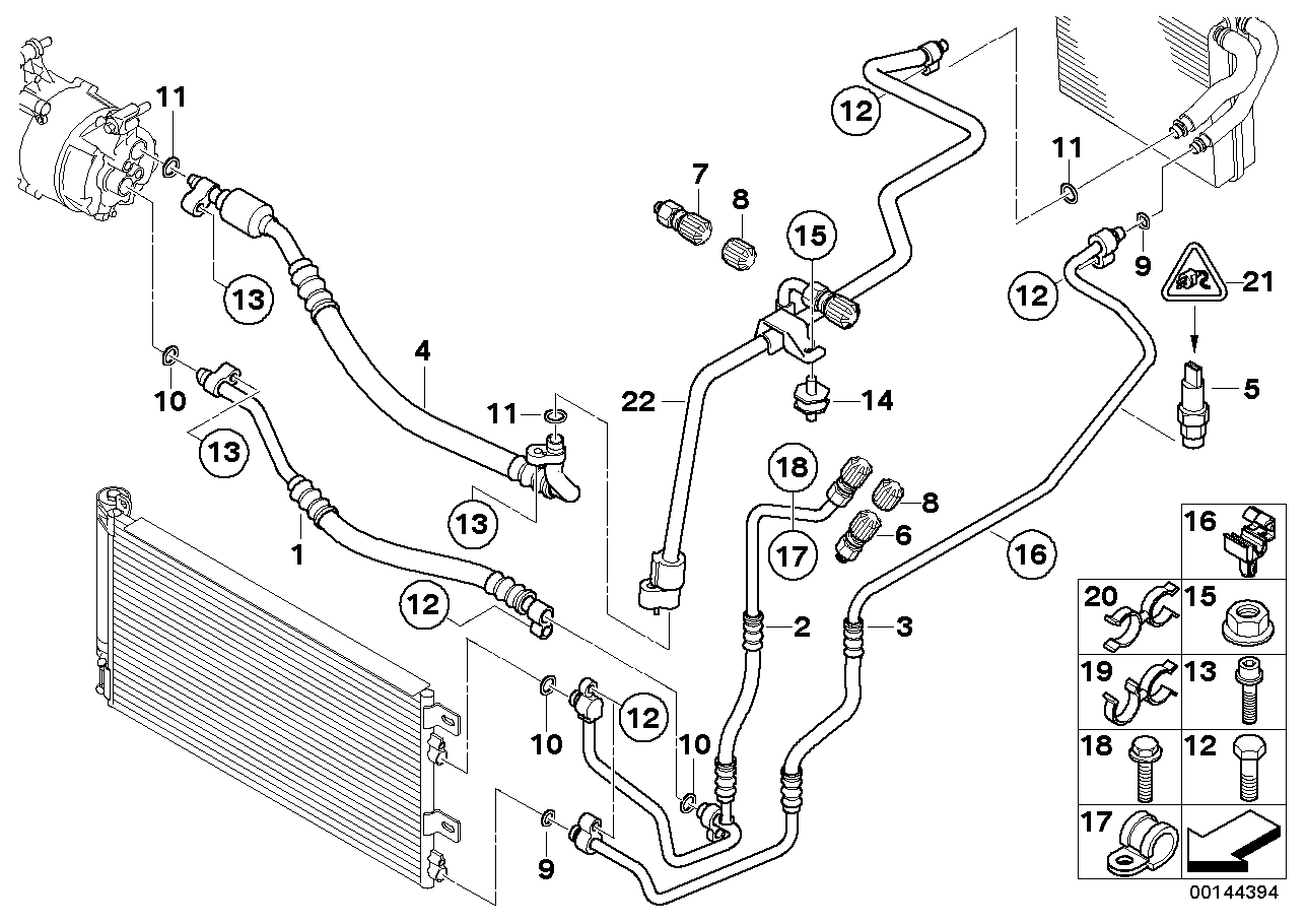 Condotti intermedi di refrigerazione