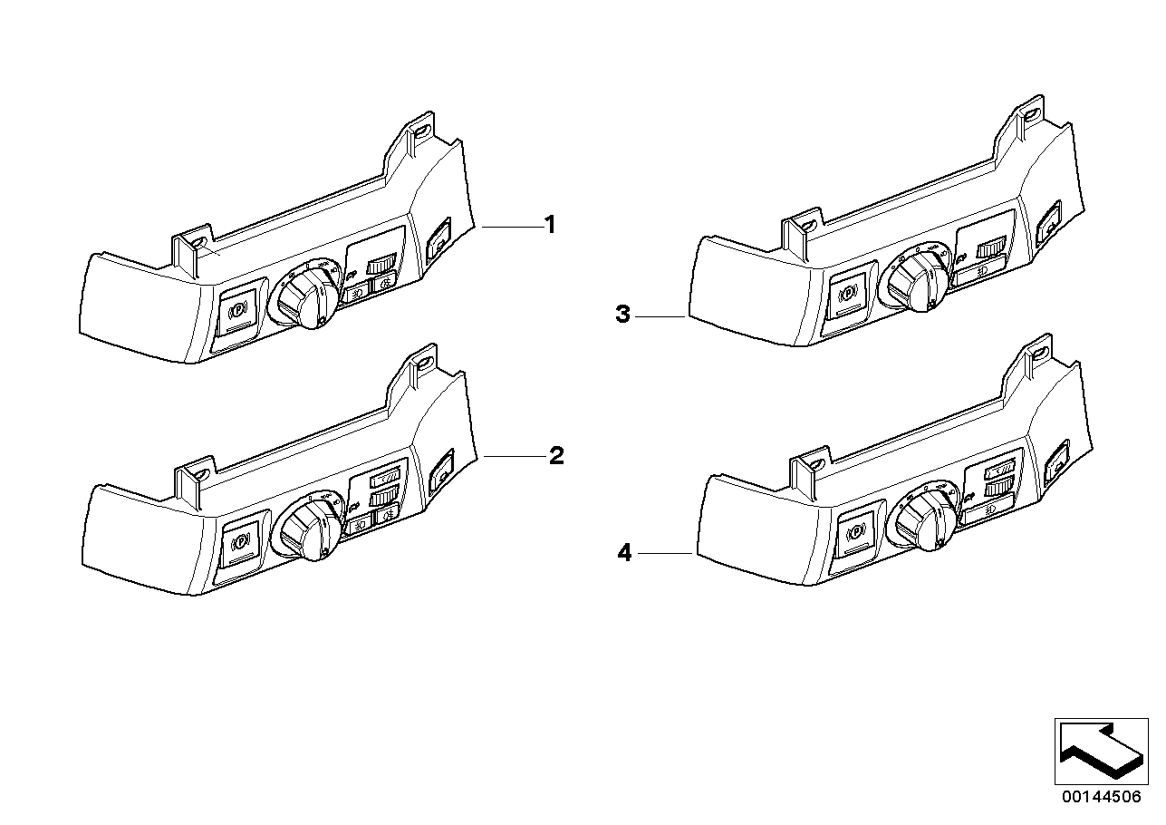 Switch unit, light