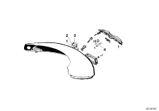 Tail light mounting parts