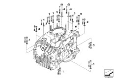 mounting point crankcase left