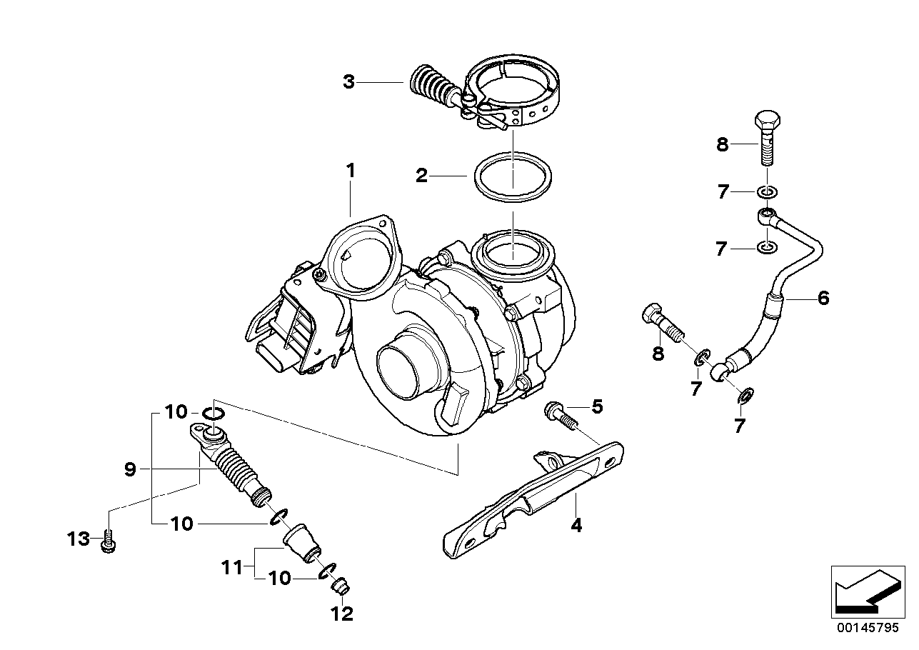 Yağlamalı turbo şarj