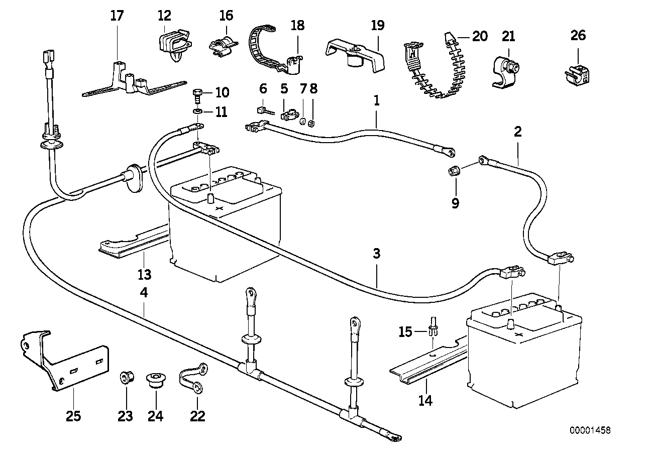 蓄电池导线