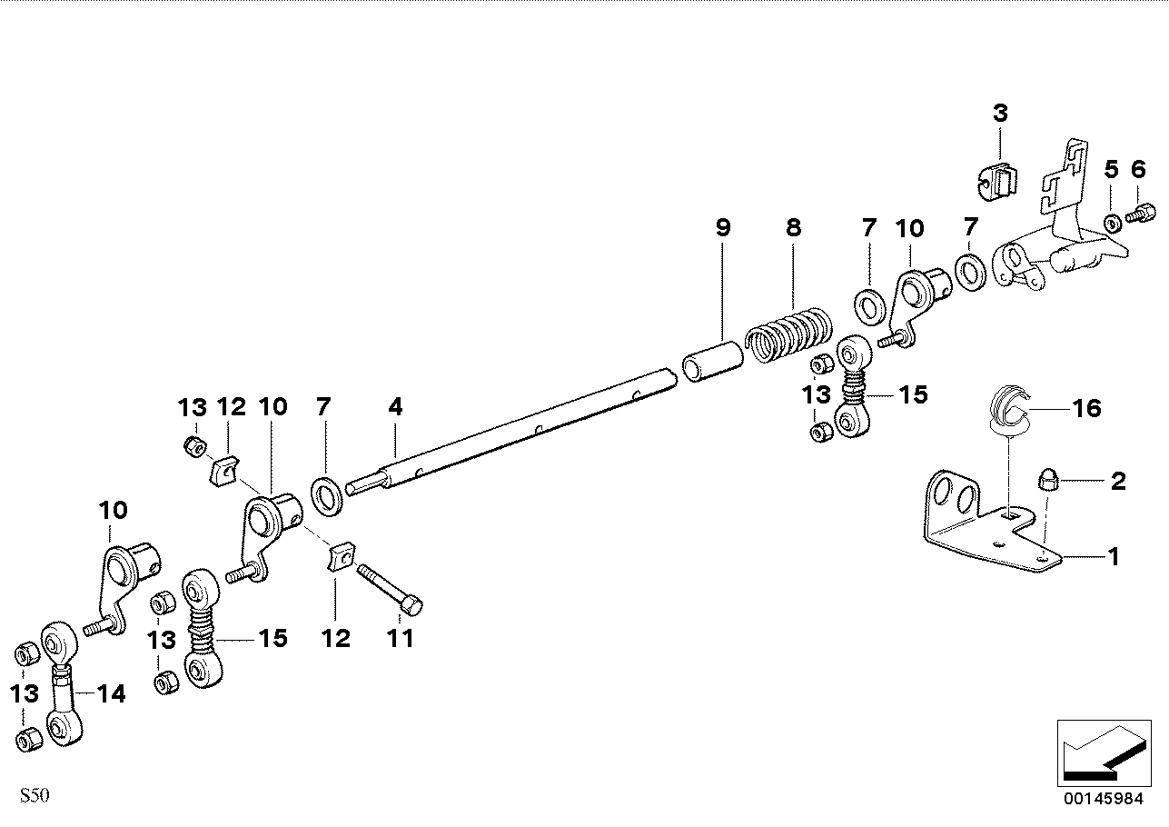 Azionamento acceleratore