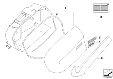 Case lid at lower part of case