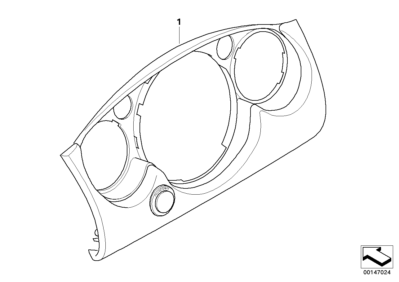 Kit retrofit Botão arranque