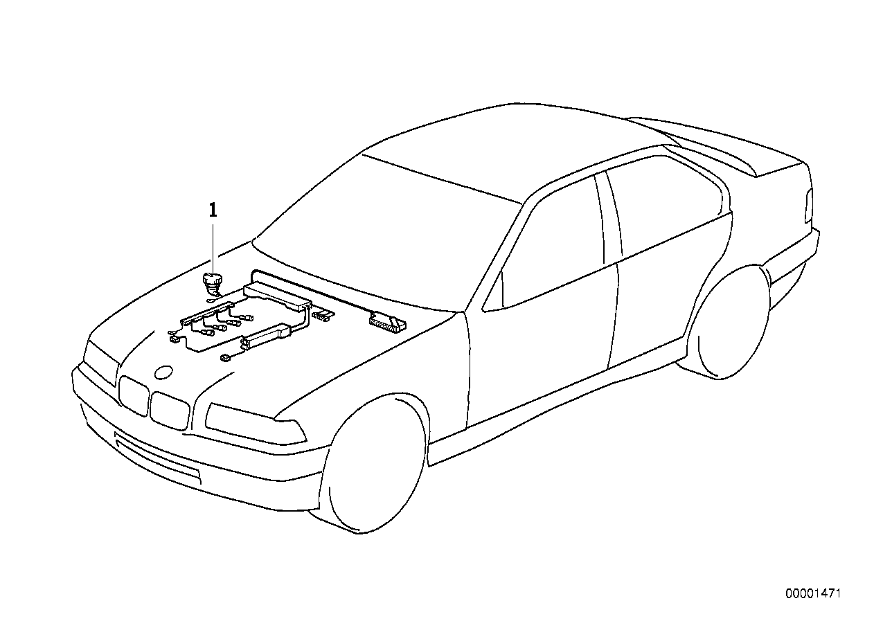 Kabelbaum Motor