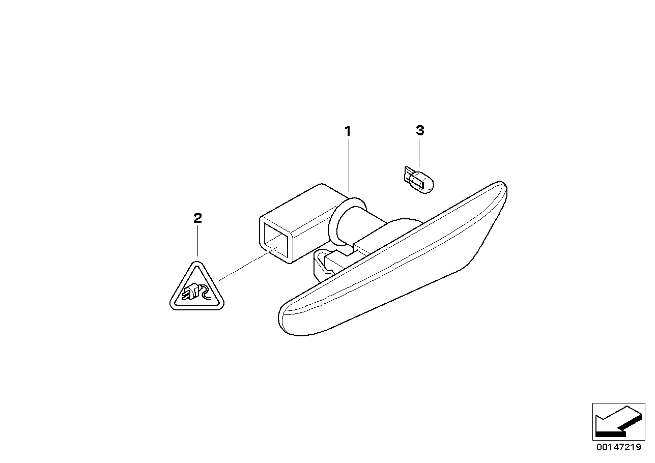 Feu clignotant supplémentaire