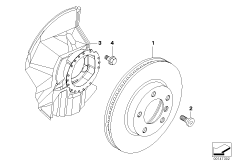 Front brake / brake disc