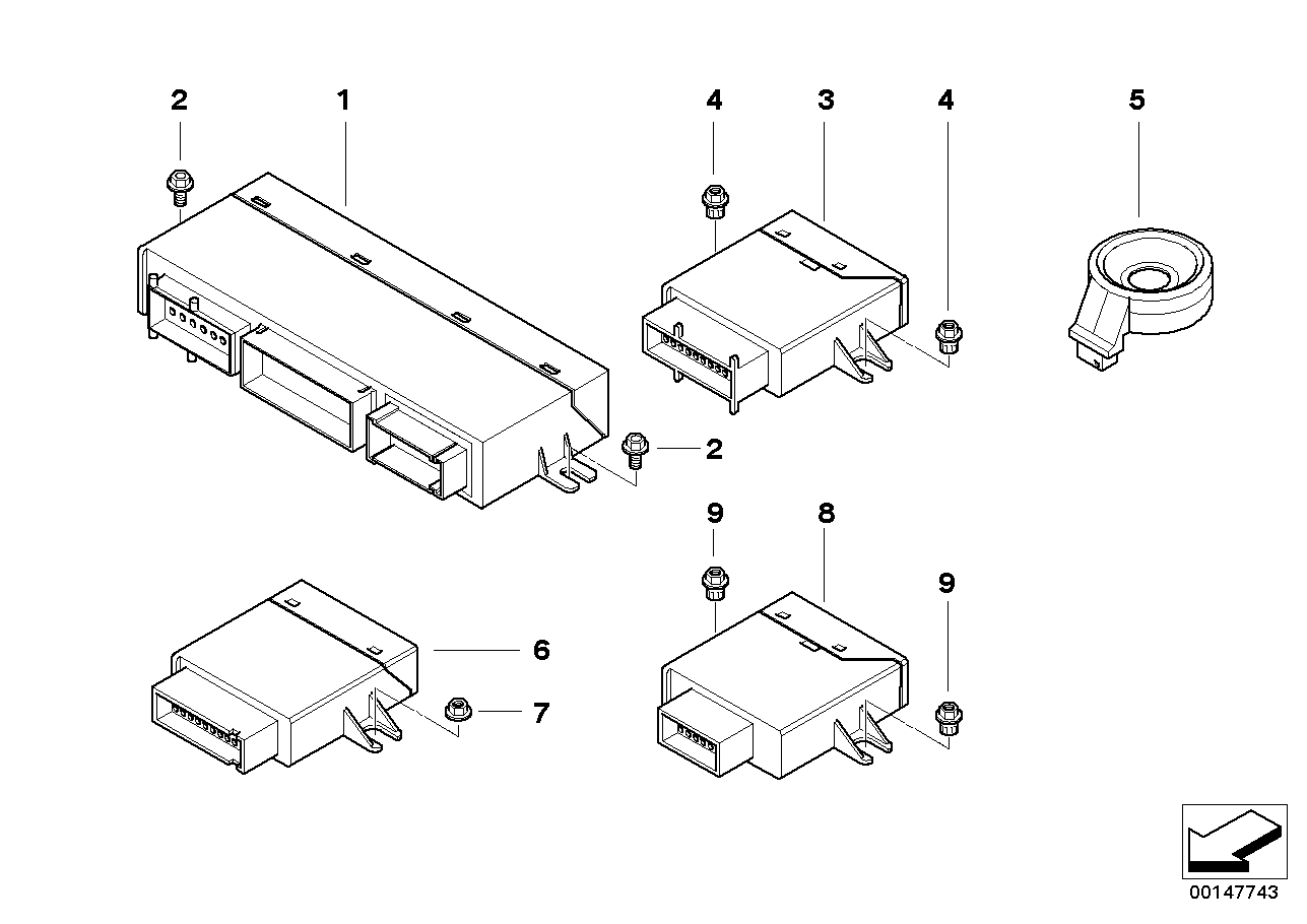 Body control units and modules