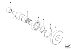 Selector shaft