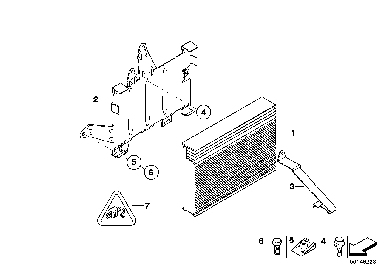 Versterker/houder HiFi Professional DSF