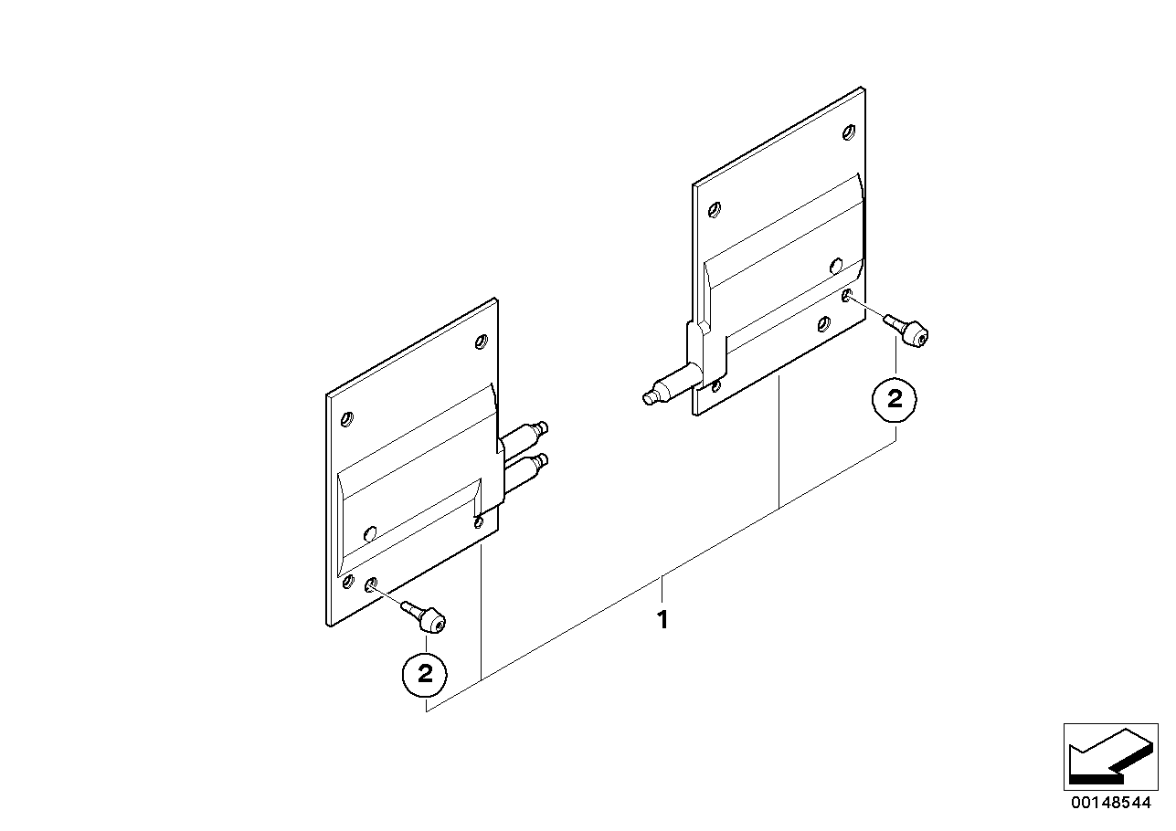 Bumper antenna, tandem car phone