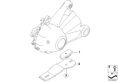 Rear axle protection