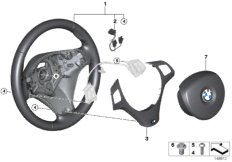 Volant sport M airbag multifonctions