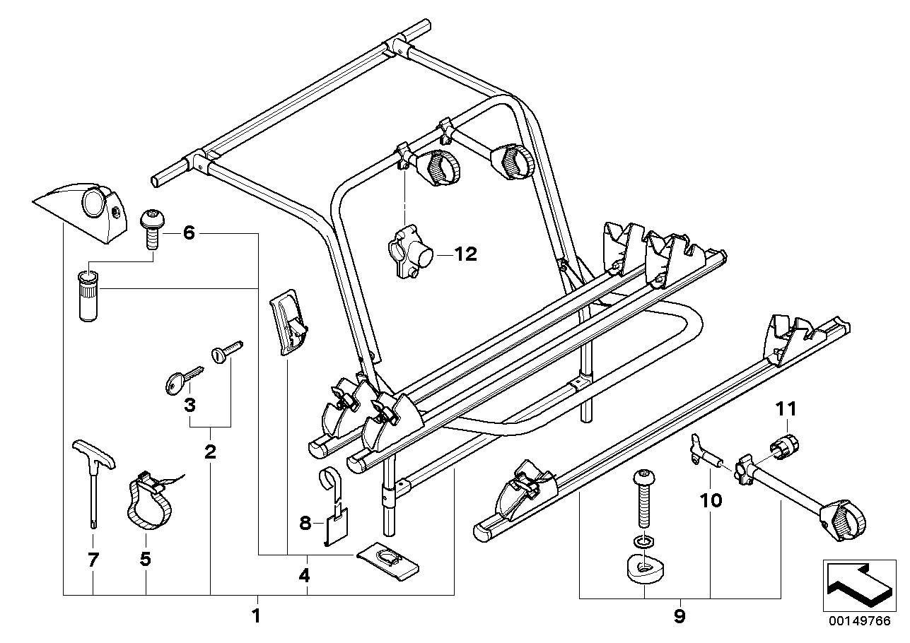 尾部架梁