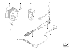 Świeca ukł. zapł./wtyczka/cewka zapłon.