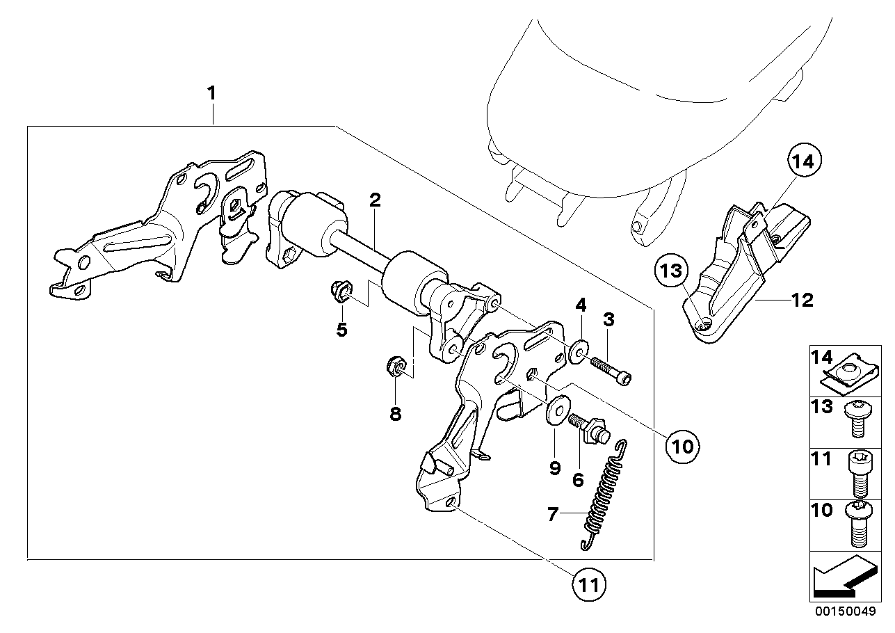 Anbauteile Sitzbank