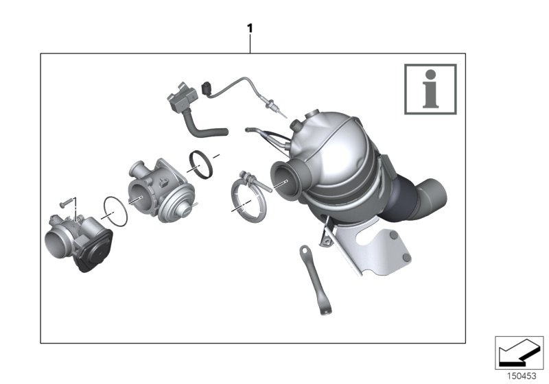 Komplettering dieselpartikelfilter