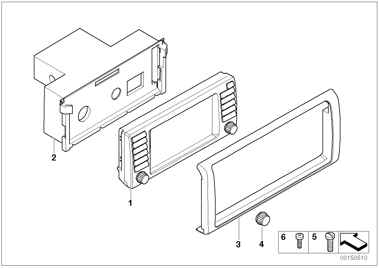 On-board monitor, wide screen