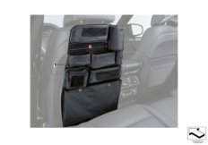 Seat-back storage pocket