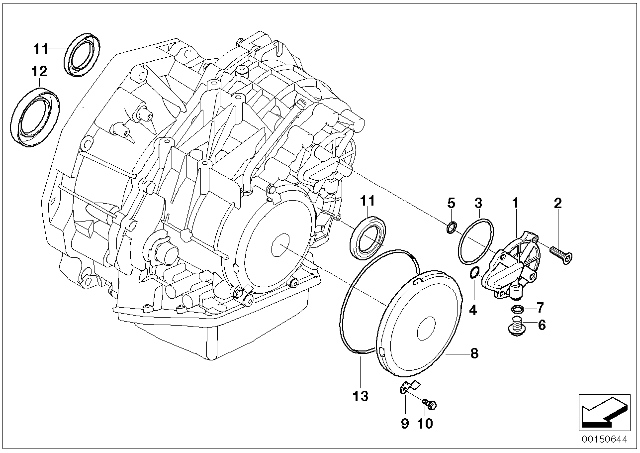 GACVT16Z Części obudowy/Uszczelki