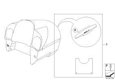 Kit de reequipamento Friso cromado